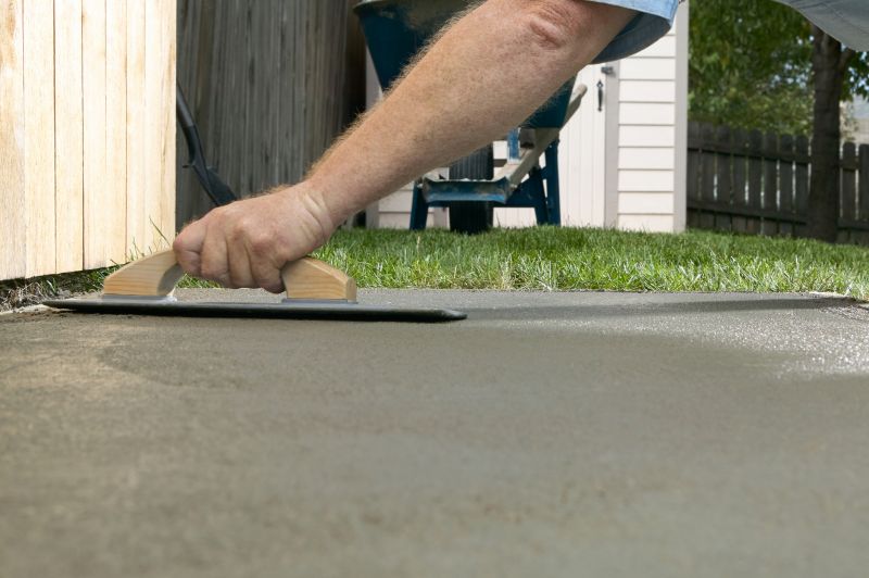 Summer Concrete Application